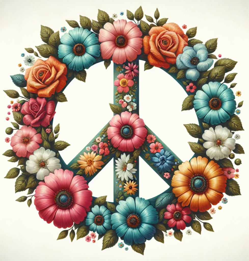 Buy AI Sell AI online Club Design of the Day Peace Flower
